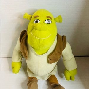 Shrek 2 Plush "SHREK" Ogre 14" Inches DreamWorks NANCO 2004